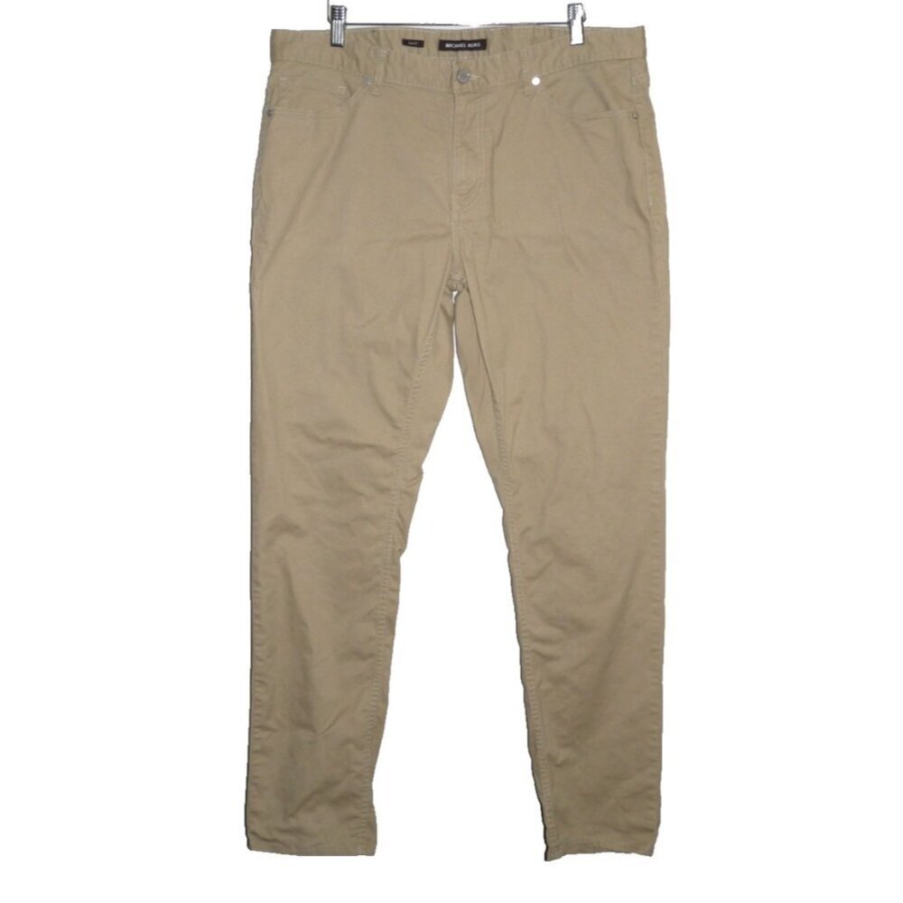 MICHAEL KORS lightweight slim fit light brown jeans, pants Men's size 36 x 32